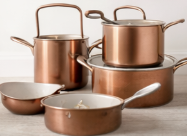 Copper Cookware Set